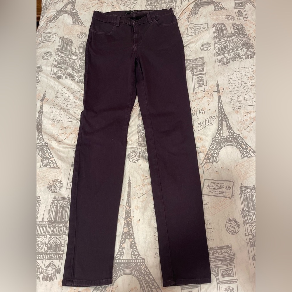 J Brand Maria Purple Skinny Jeans size 26